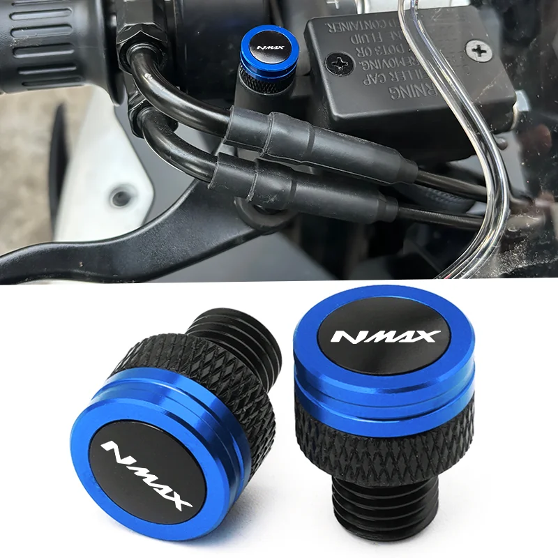 

For Yamaha Nmax N-max 125 155 160 NMAX125 NMAX155 NMAX160 Motorcycle Accessories aluminum mirror hole plug screw bolt