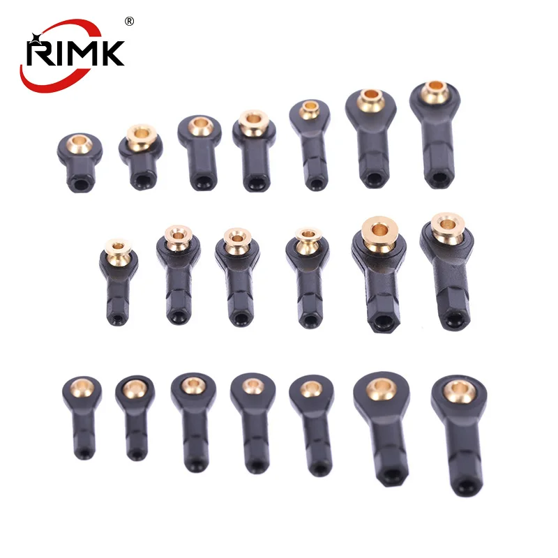 

Plastic M2/M3 Rod End Ball Head Holder Tie Rod Ends Wear Resisting Ball Joints For Rc Boat Car Airplane Trucks Buggys (10pcs)