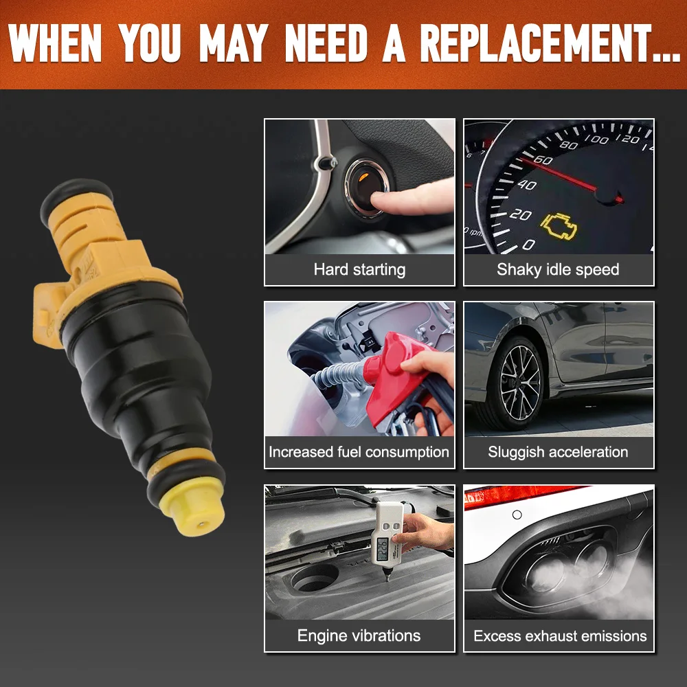 Inyector de combustible de metal y ABS para piezas de automóvil Peugeot 405 1.9L 1989-1991 0280150762   FDB316 GTM3016