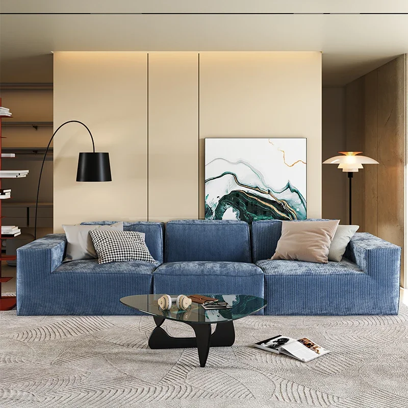 

z Modern Design Microfiber Fabric Modular Furniture Living Room Combination Sofa Luxury Foam Vacuum Pack Compression Sofa