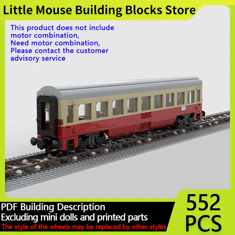 

City Car Model MOC Building Bricks Eurocity Mediolanum Deluxe Wagon Modular Technology Gifts Holiday Assemble Children Toys Suit