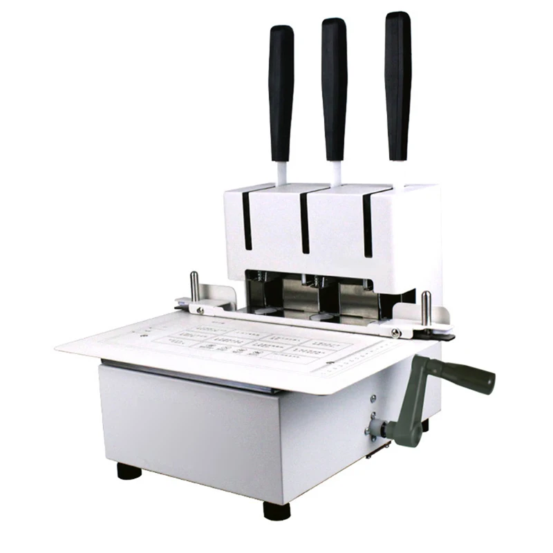 

DC-5300 Manual three-hole wire binding machine file file financial document file threading and punching binding machine