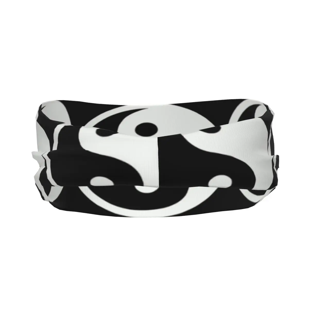 Yin Yang Symbol Elastic Hair Band Yoga Headband Makeup Hair Hoop Headwrap