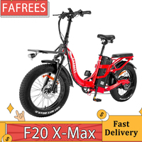 Fafrees F20 X-Max Electric Bike 20*4.0 inch Fat Tire 750W Brushless Motor E-Bike 48V 30AH Battery 25km/h Max Speed 200km Range