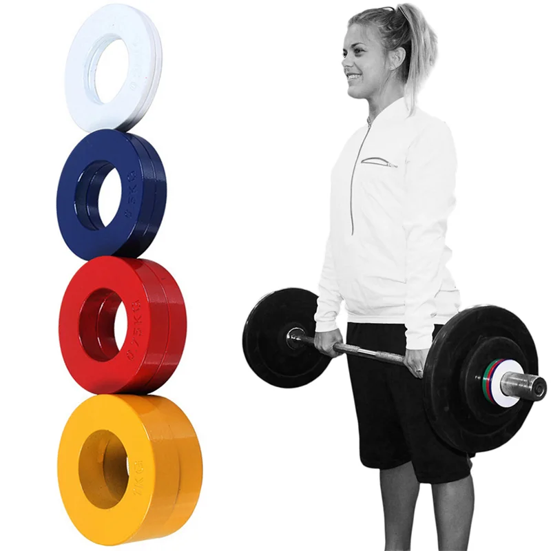 1 Pcs Fractional Micro Weight Plates for Strength Training and Muscle Building 0.25/0.5/0.75/1/1.25/1.5kg for Incremental Weight