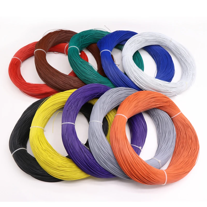 5/10/20/30/40/50/100M UL1571 Electric Wire 16AWG PVC Insulated Tinned Copper Cable Environmental DIY Cord LED Line image 4