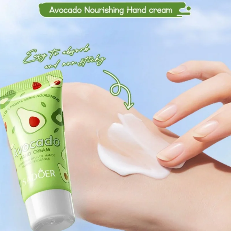 Avocado 2-in-1 Set Includes Hand Cream and Lip Balm Skincare Set to Moisturize and Nourish the Skin - Travel, Holiday Gift, Small Gift.