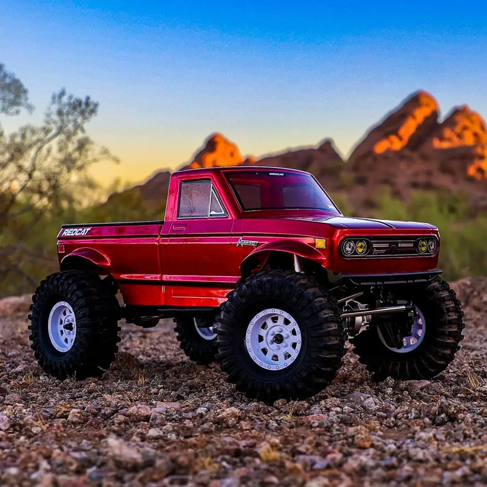 Redcat Ascent 1/10 Scale Rock Crawler – High-Torque 4WD RC Trail Truck with Portal Axles, Waterproof Electronics, LiPo Ready, RT