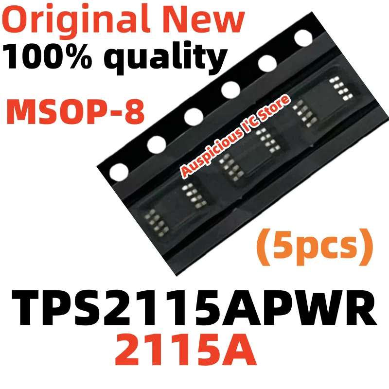 

(5pcs) TPS2115APWR TPS2115APW TPS2115A 2115A TSSOP-8