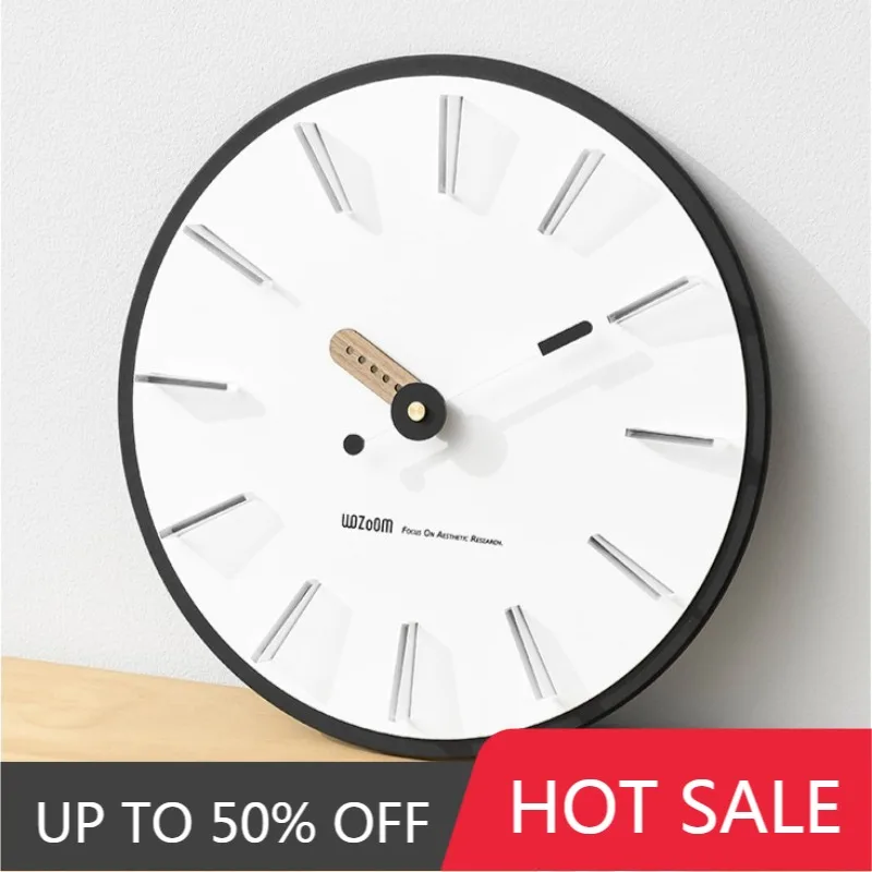 Decorative Wall Clock Modern Art Wall Watch Luxury Aesthetic Mural Clocks Minimalist Silent Elegant Living Room Watches Decor