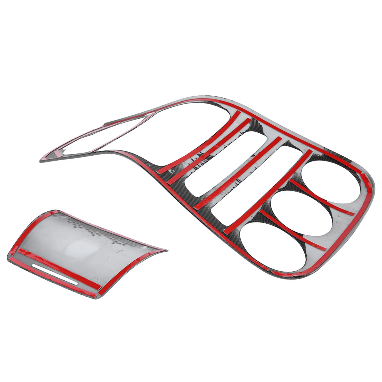 Rivestimento decorativo per pannello console centrale per Benz Classe C W205/GLC Classe W253 2015-2018