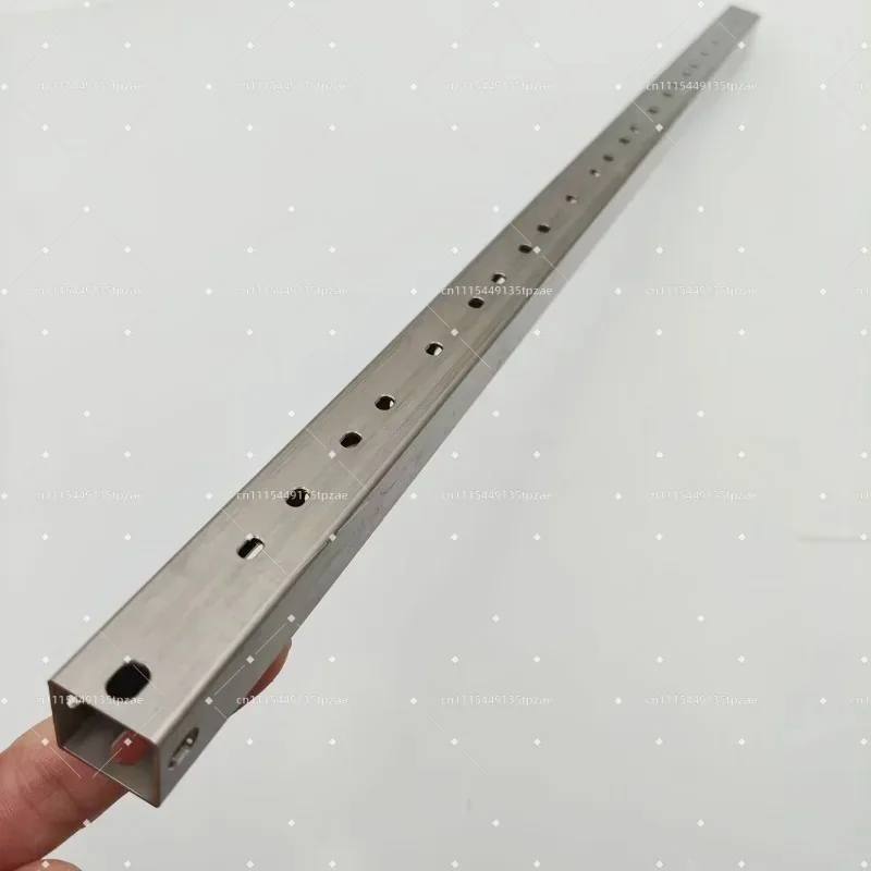 3D Printer CNC Titanium Tube for VC4 Gantry, Lightweight X‑Beam X Axis Square Tube