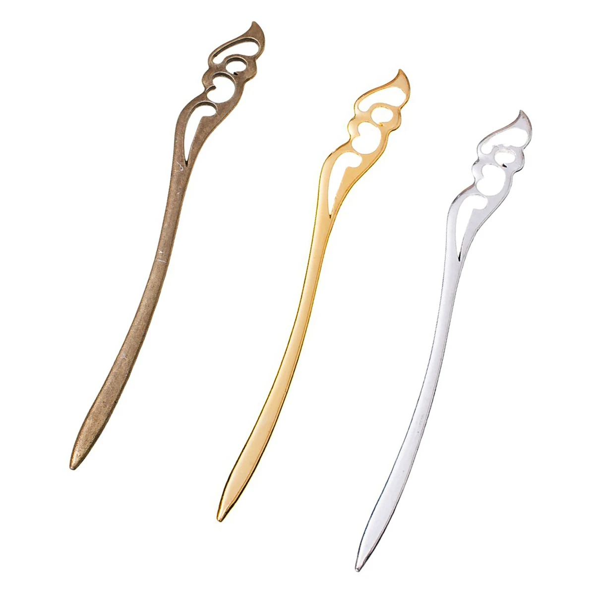 

Luck Cloud Bookmarks For Book Reading Gold Silver Bronze Tone Jewelry DIY 148x15x2mm