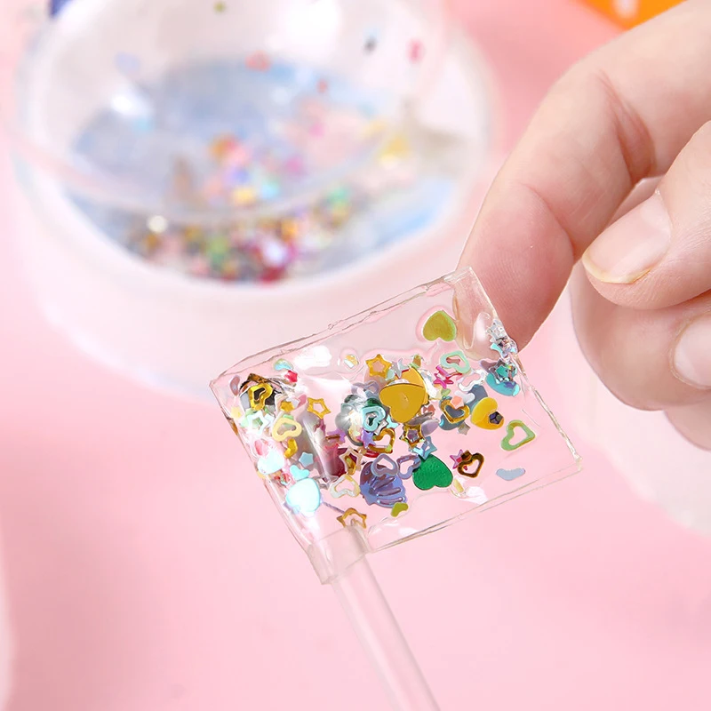 Multipurpose Nano Tape With Straws Beads For DIY Craft Children Pinch Toy Making Blowing Bubble Sticky Traceless