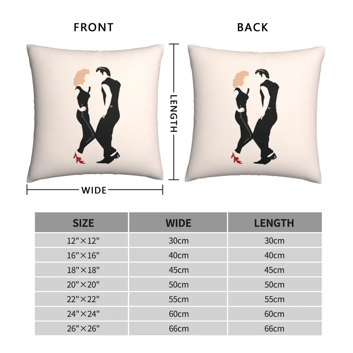 Grease Movie Pillowcase Polyester Linen Velvet Creative Zip Decor Pillow Case Bed Cushion Cover Wholesale