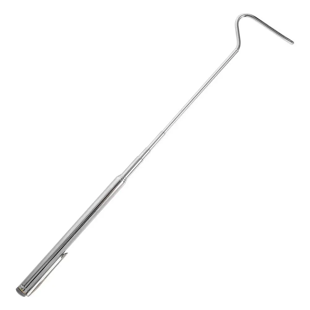 

Snake Hook Retractable Tool for Wild Capture Made of Stainless Steel Durable Extendable Herpetology Reptile Handler