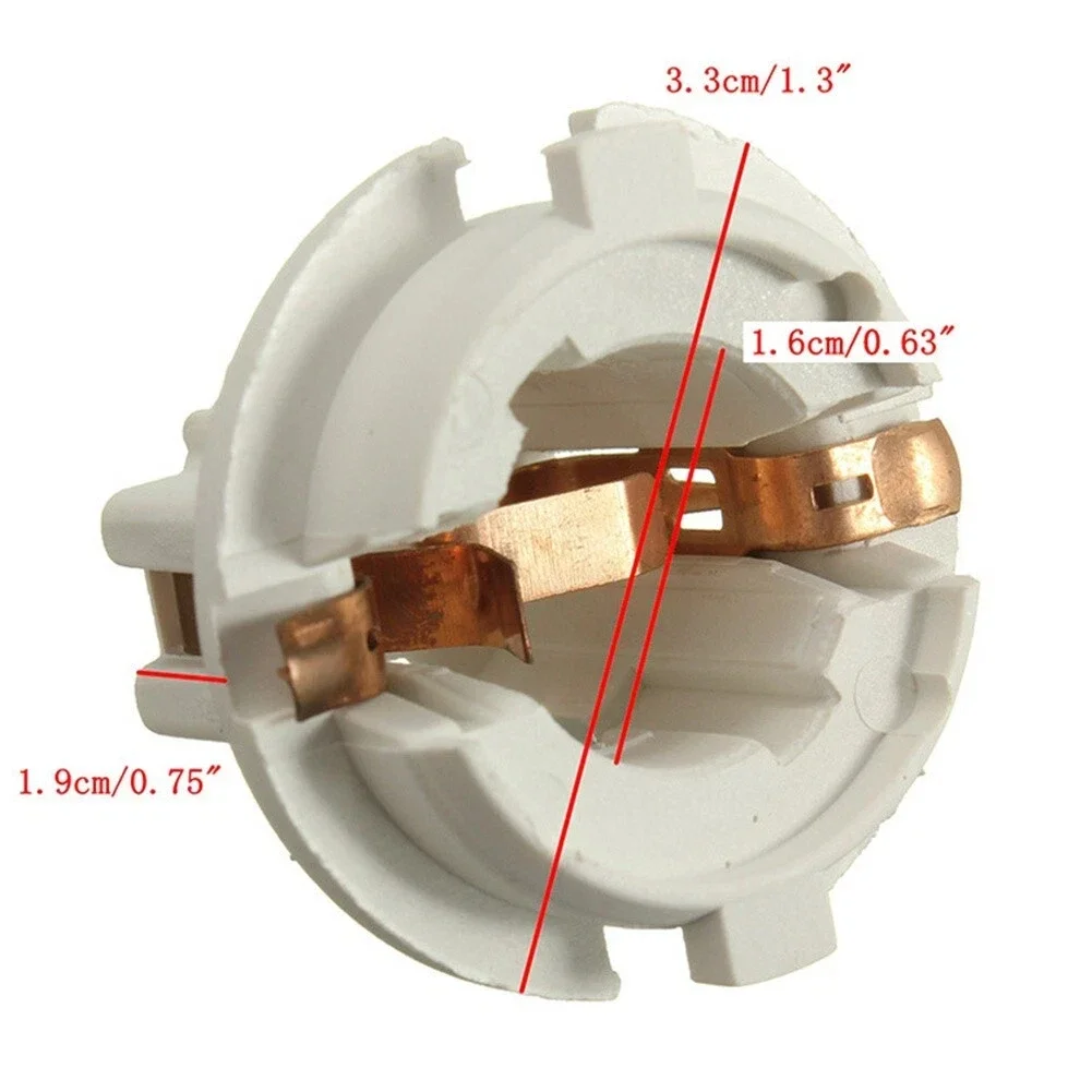Easy Install Tail Light Socket Car Brake Light Bulb Connector Tail Light Socket Factory Specification Plastic Material