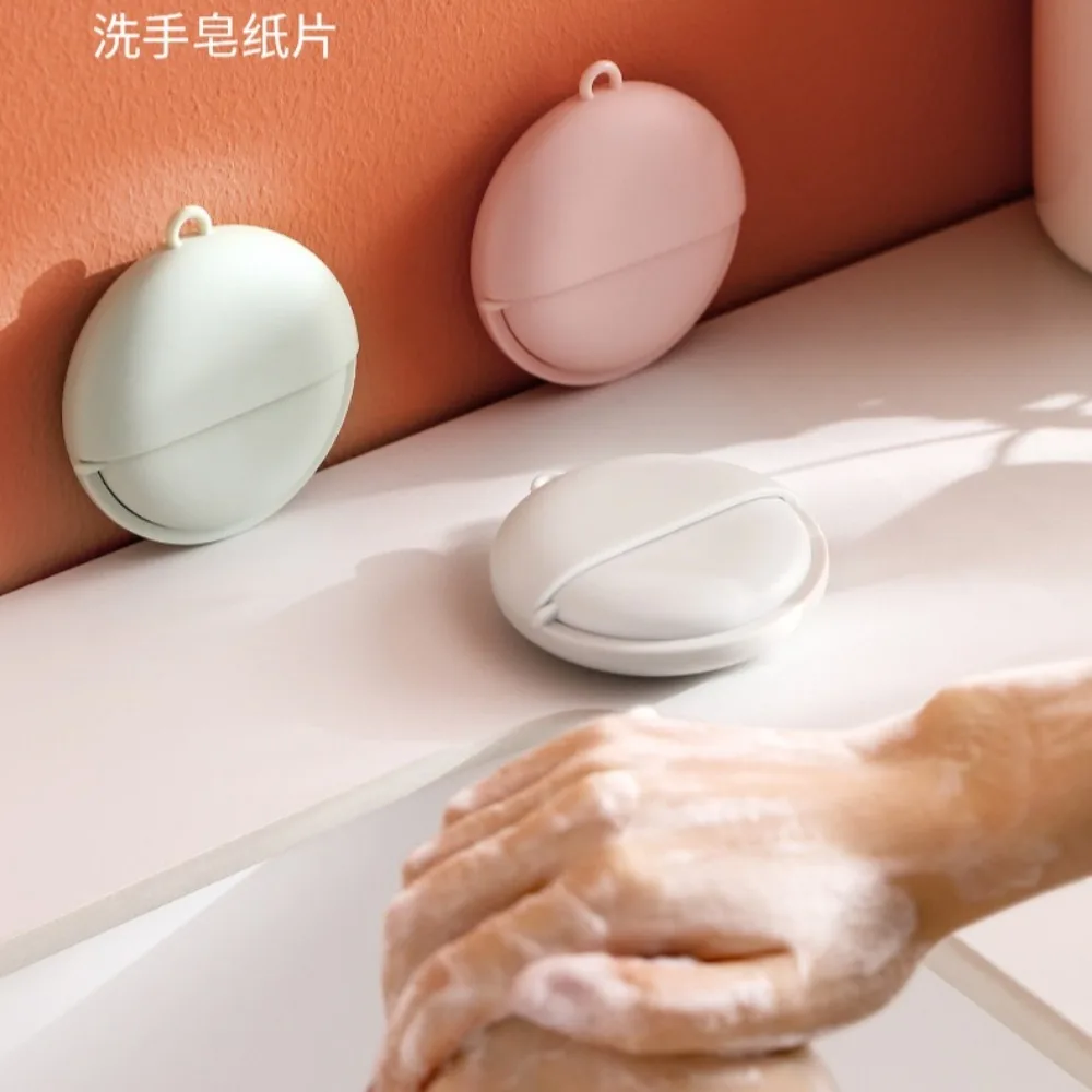 

50 шт. портативное мыло, одноразовая бумага для путешествий, кемпинга, мини-чистящее мыло для мытья, чистки рук, товары для походов на открытом воздухе