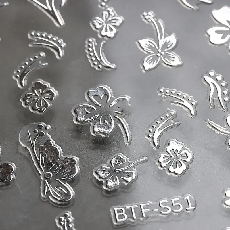 Nail Stickers Show Whiteness Summer Fresh Showing Off Is Popular Versatile Temperament Strong Stickiness Decorative Stickers