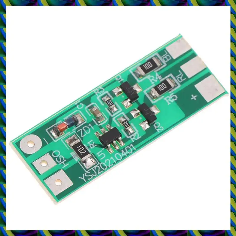 Daily 3-12V Strobe Flashing Module Red Blue 2-Color LED Light For Electric Vehicle Safety Light