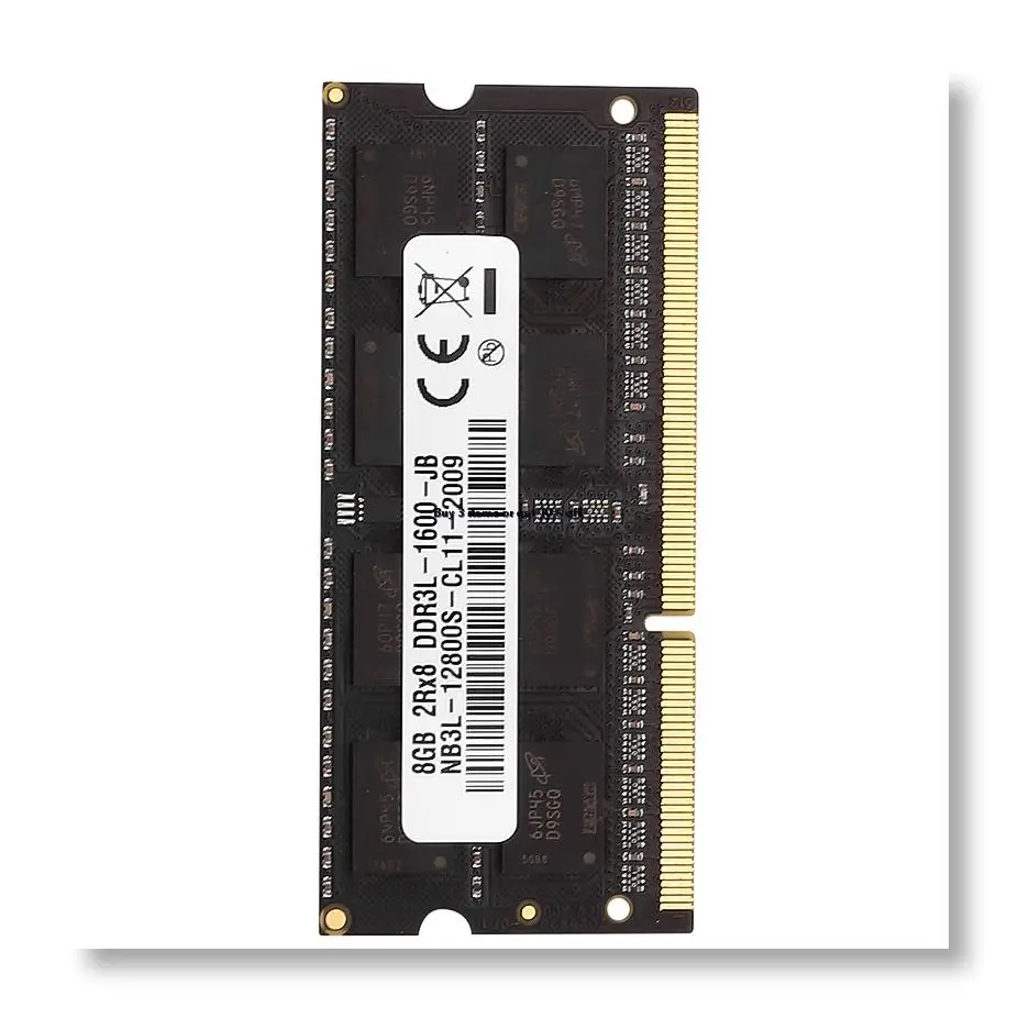 ✤DDR3 8GB Laptop Ram Memory 1600Mhz PC3-12800 1.35V 204 Pins SODIMM Support Dual Channel for Intel AMD Laptop Memory