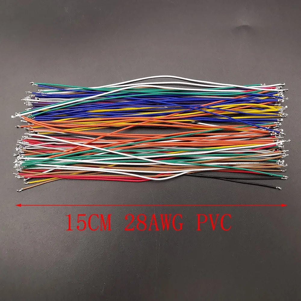 1Box Mini JST 1.25mm Connector Kit 1.25mm Pitch MX 1.25 2/3/4/5/6/7/8/9/10 Pin Female Housing Pre-Crimped Cables Wires 28AWG view 5