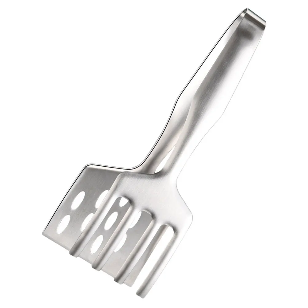 

1pc Stainless Steel Food Clip Barbecue Steak Tong For Grilling Fish Meat Serving Kitchen Restaurant Buffet Clamp Cooking Utensil
