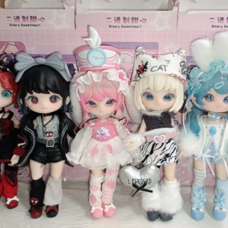 

Новый Lilolo V2.5 1/12 Bjd Binary Sweetheart Series Blind Box Toys Kawaii Anime Doll Фигурка-сюрприз Игрушки для девочек Подарочные игрушки