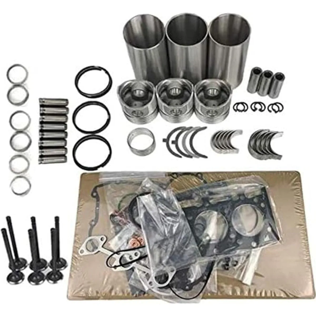 

3TNV70 Engien Overhaul Rebuild Kit For Hitachi Excavator for Yanmar 3TNV70 Engine