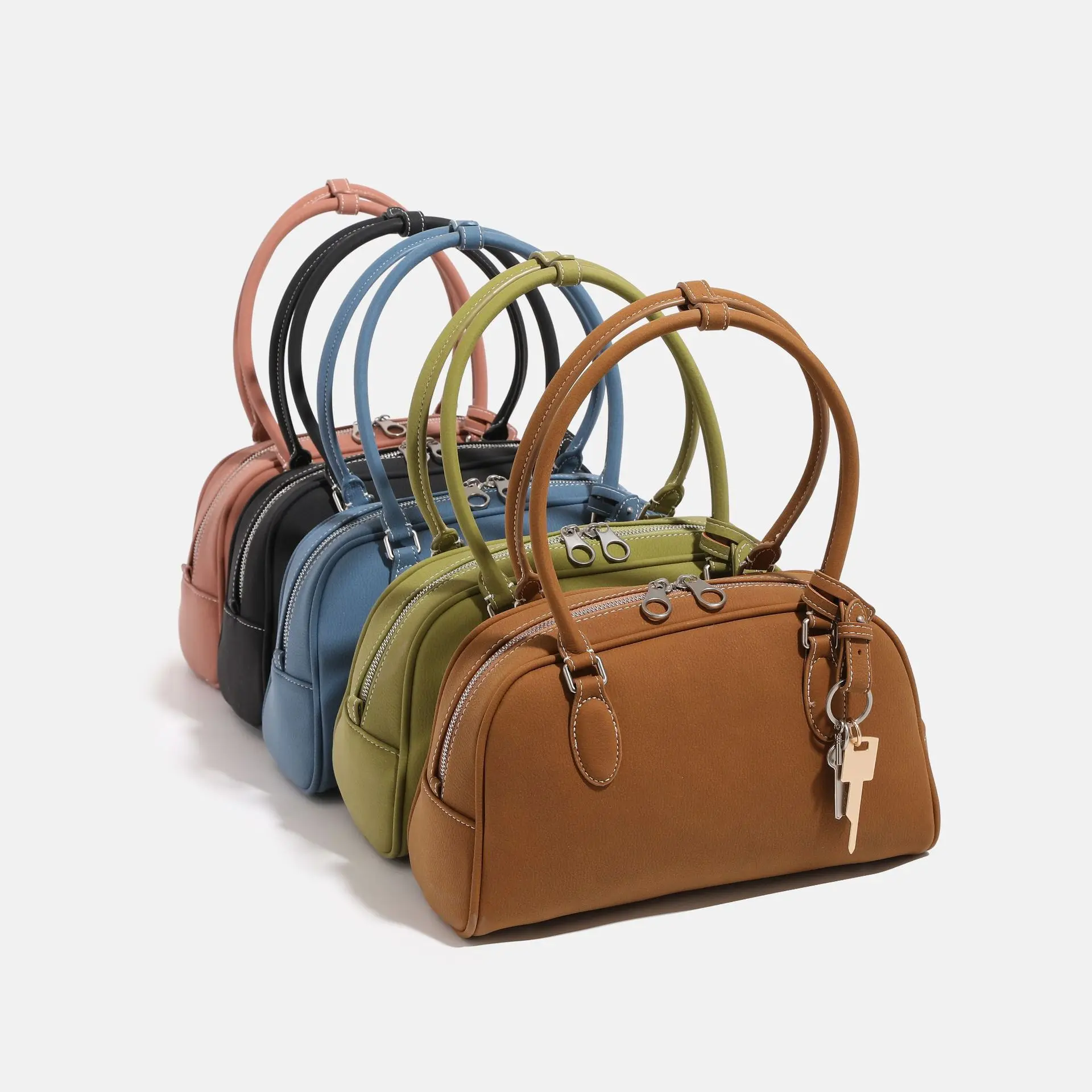 Women's Elegant Classic Diaper Bag Trendy Designer Leather Tote For Luxury Commuter And Minimalist Vintage Fashion Shopper