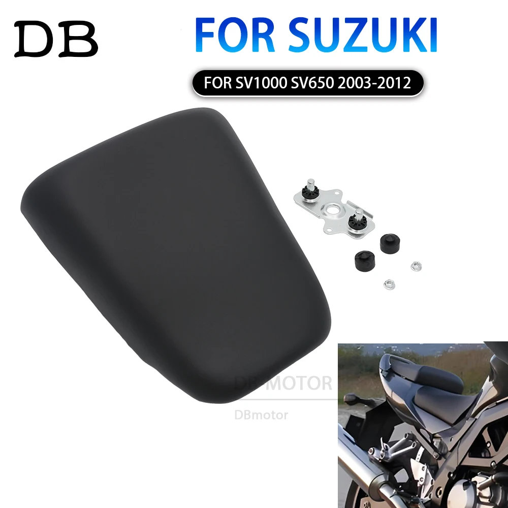

Motorcycle Accessories Rear Pillion Passenger Seat Cushion For Suzuki SV1000 SV650 SV 650 1000 2003 - 2012 2011 2010 2009 2008