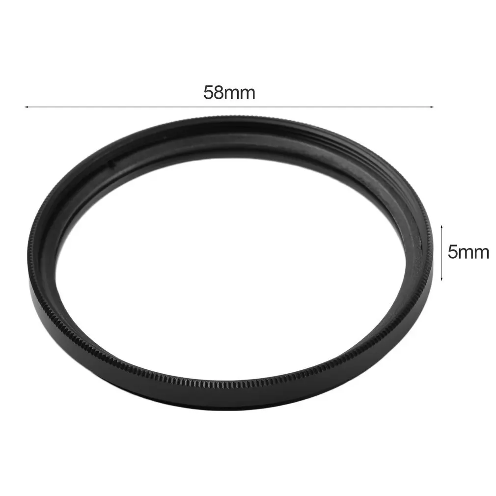 개념 58mm UV 필터 렌즈 MC 울트라 슬림 광학 멀티 코팅 보호 58mm