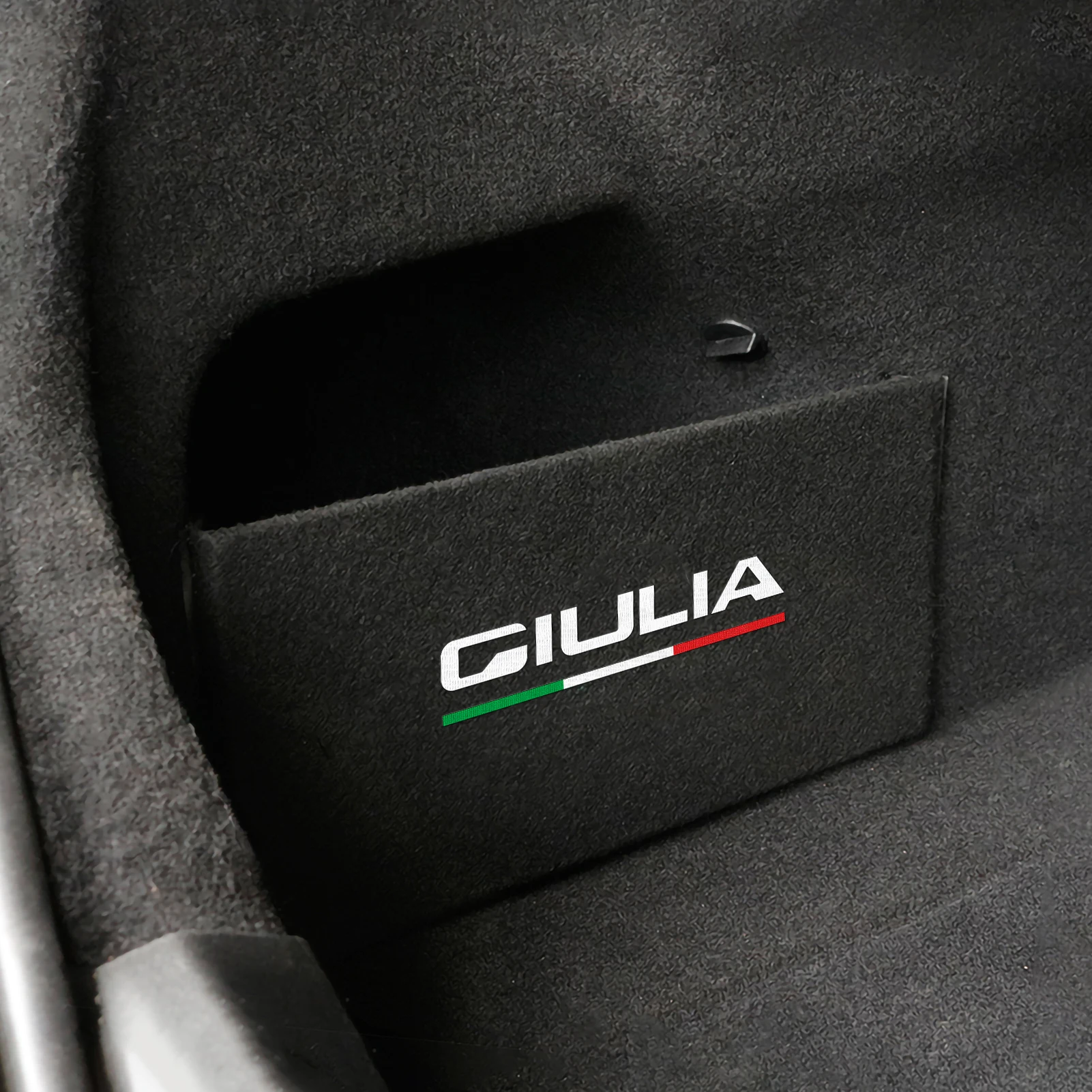 Für Alfa Romeo Giulia 952 2016–2027, Kofferraumaufbewahrung, Trennwand, Schutzplatte, Nylon-Innenaufkleber, Autoverkleidungszubehör – Detail 6