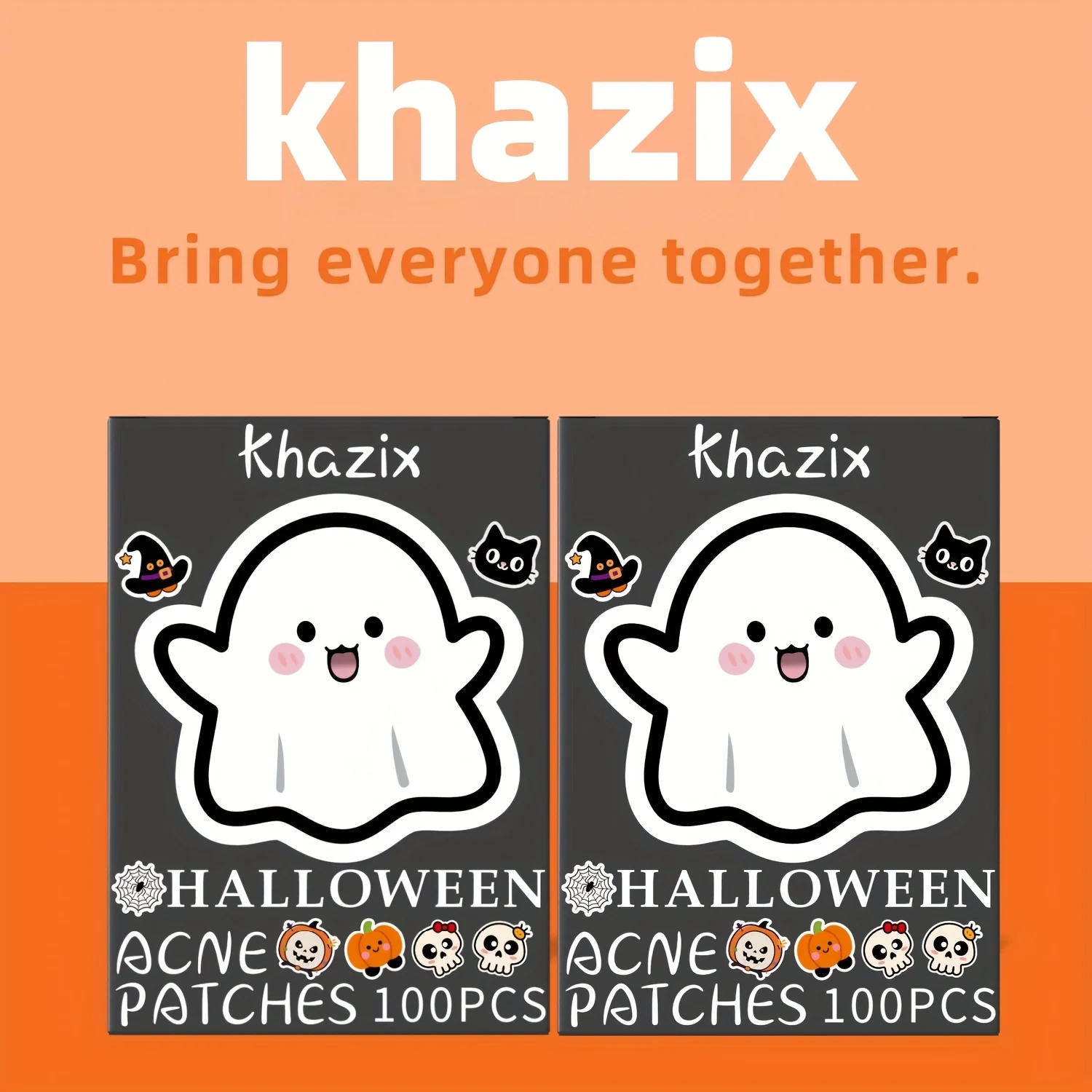 20pcsHalloween Themed Acne Patches Gentle Non Irritating Waterproof Breathable For Daily Facial Use Cute Pimple Stickers. image 4