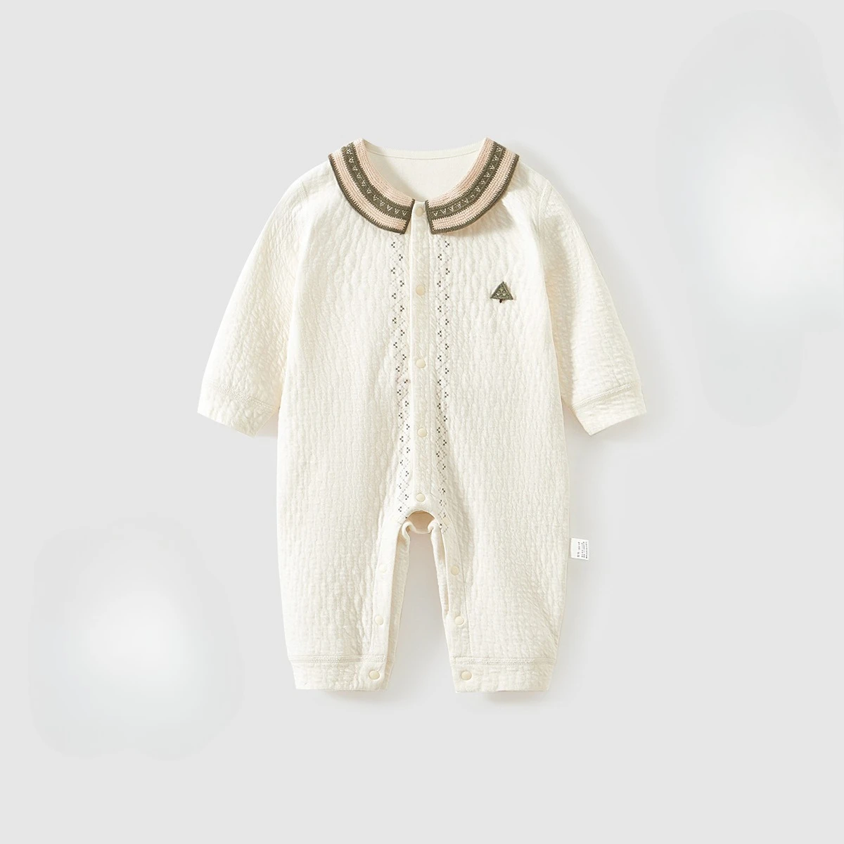 

Платье с длинными рукавами и детским воротником, весенне-осенние модные новые простые повседневные универсальные комбинезоны, комбинезоны