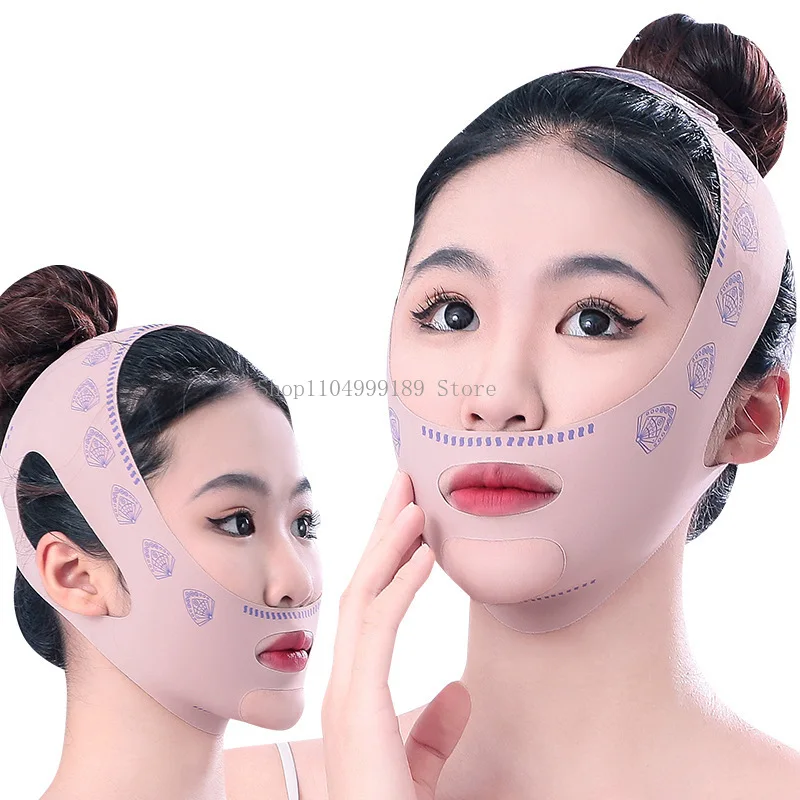 

Face Slimming Bandage V Line Chin Lifting Mask Anti-Wrinkle Anti-Sagging Cheek Strap Face Shield Improvement Facial Beauty Tools