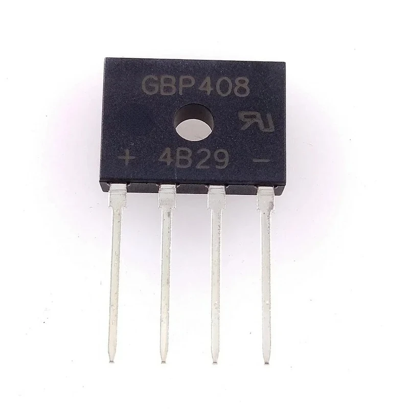 10PCS/LOT GBP408 4A800V Flat bridge Rectifier bridge stack Rectifier new originla
