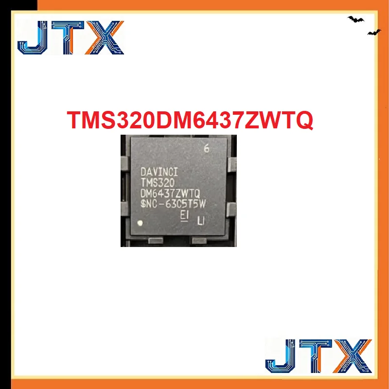 1PCS/LOT MS320DM6437ZWTQ TMS320DM6437 TMS320 DM6437ZWTQ NFBGA361