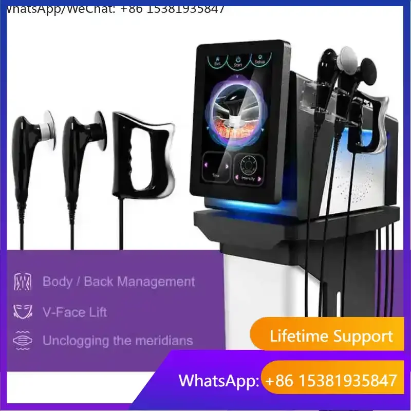 448Khz Monopolar RF Tecar Therapy Machine, Indiba CET & RET Diathermy RF for Face Lifting, Body Contouring and 448K Reduction