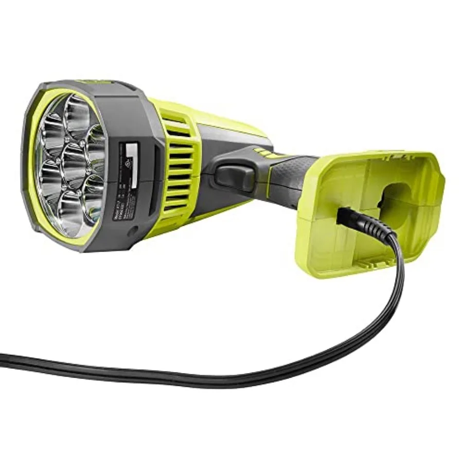 P717 One+ 18V Dual Powered LED Cordless Spotlight w/ 2500 Lumens Batteries Not Included, Light Only
