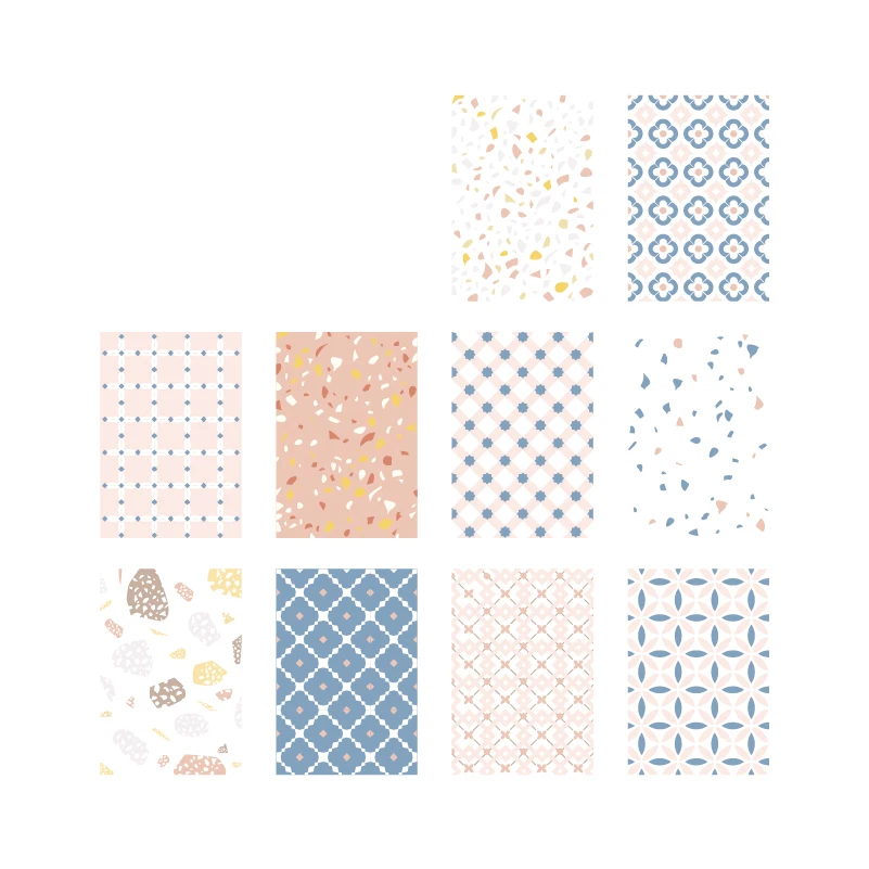 50-Piece Kawaii Photocard Scrapbooking Pack image
