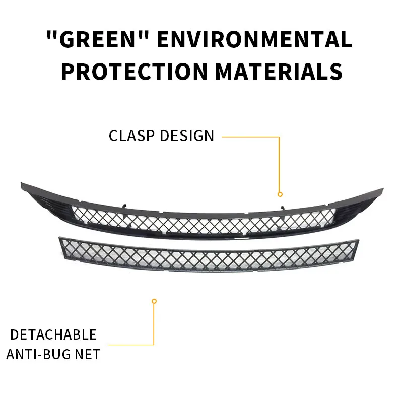 Removable insect-proof net suitable for 2024 Tesla Model 3 Highland car lower bumper insect-proof radiator protective net air in