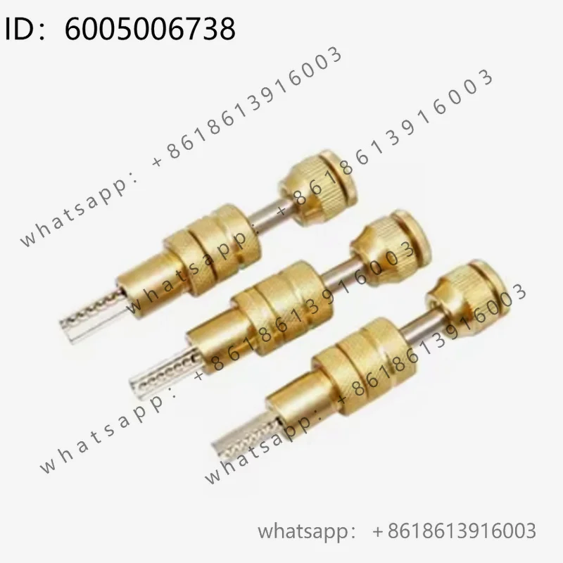 GOSO Original Two‑Row Semi‑Circle Keyway 11‑Pin Dimple A‑B KABA Spring‑Loaded Bump Lock Locksmith Tool Kit