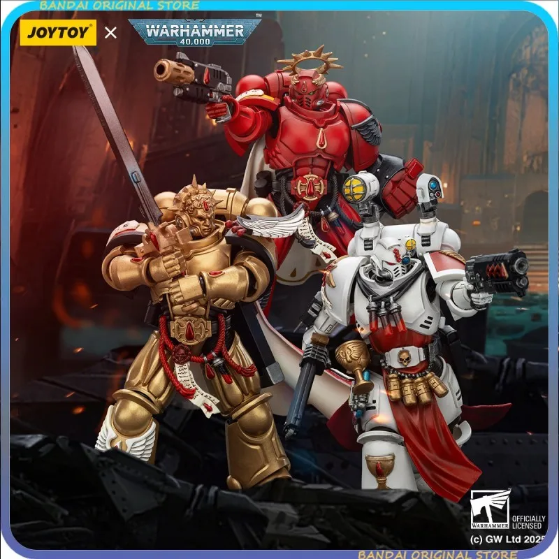 【منتج جديد】JOYTOY Dark Source Warhammer 40K Blood Angels Sanguinary Priest Captain 1/18 تمثال جندي لعبة هدية ما قبل البيع