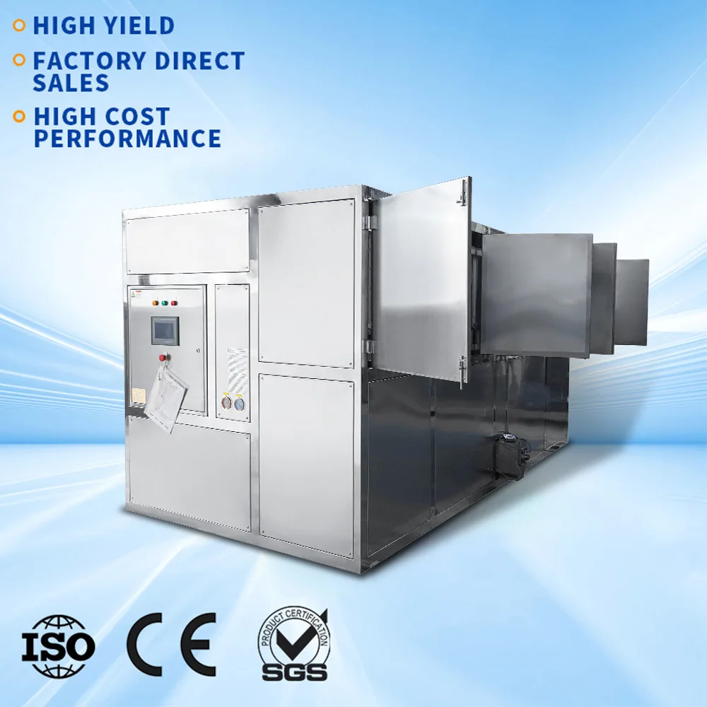 Professional Factory 5 Tons Per Day Industrial Ice Cube Making Machine Water Air Cooled 100kg Featuring Emerson Pump Motor