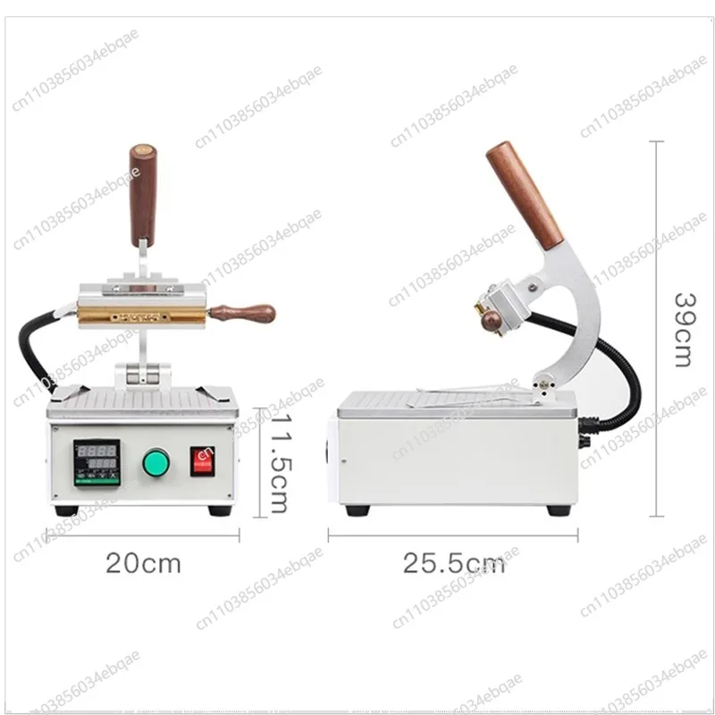 

Small Manual Desktop Bronzing Machine Pressing Manual Leather Goods Copper Mold Bronzing Branding Flip Type