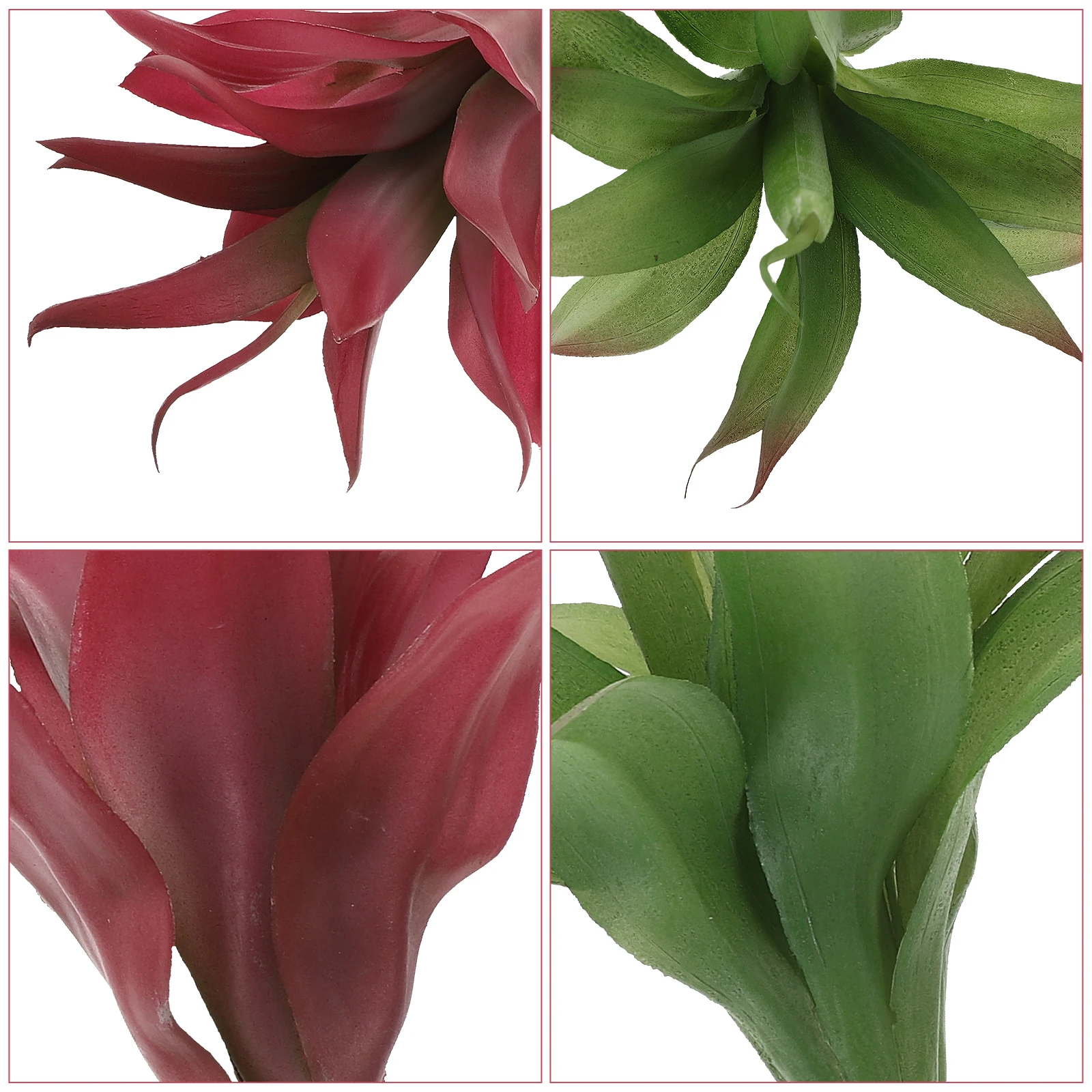 

2pcs 20cmx23cm Simulated Succulents Lifelike Artificial Plants Bookshelf Living Room Decor Faux Plastic Plant Ornament