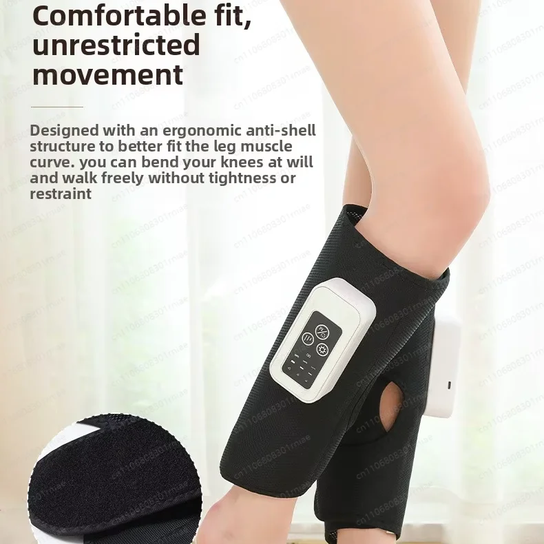 Air Compression Blood Circulation Heating Portable Calf Massager