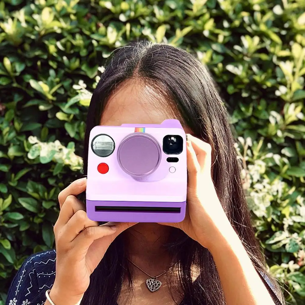 Untuk Polaroid NOW Penutup Lensa Pelindung Tahan Gores dan Tahan Debu Perlindungan yang pas dengan busa empuk