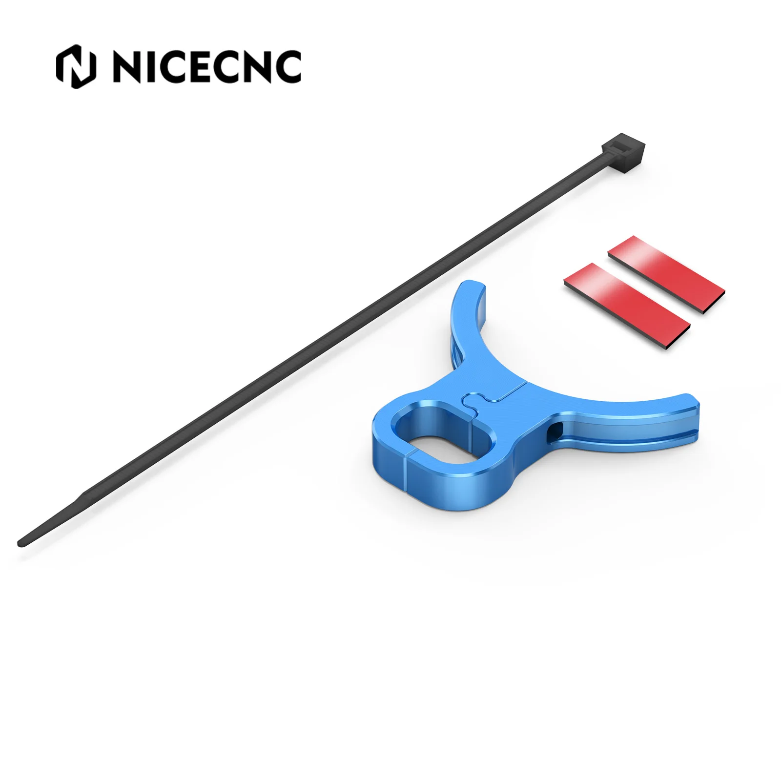 NICECNC Für KTM EXC 300 2004-2026 Vordere Bremsschlauchführung Klemmhalter Für KTM EXCF 350 SXF450 Husqvarna TE300 GasGas EC300 – Detail 11